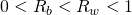 Rendered by QuickLaTeX.com 0 < R_b < R_w < 1
